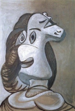 Pablo Picasso Painting - Cabeza de mujer 1924 Pablo Picasso